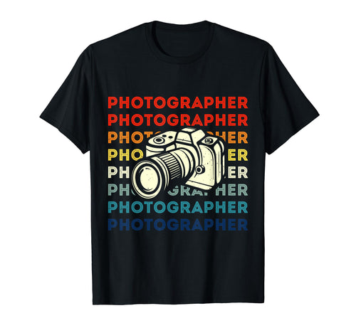 Photographer Photography Camera T-Shirt - Aesthetic Graphic Men Women - T-Shirt, Sweatshirt, Hoodie
