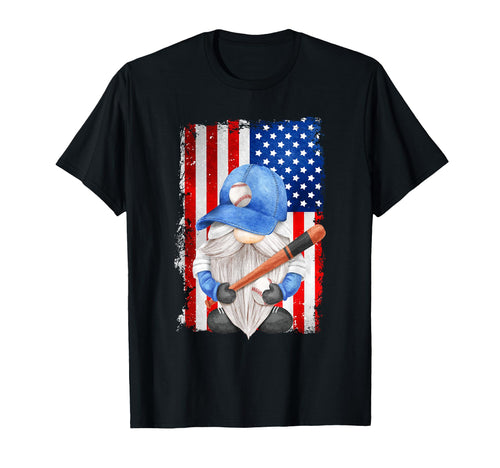 Proud Baseball Pitcher Grandpa Gnome T-Shirt - Novelty Apparel Unisex - T-Shirt, Sweatshirt, Hoodie