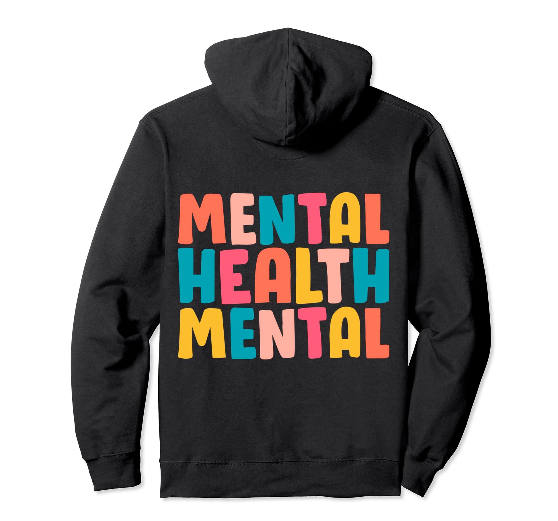 Mental Health Matters Aesthetic Hoodie - Fun Novelty Design Men Women - T-Shirt, Sweatshirt, Hoodie