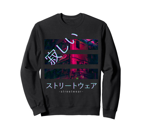 Japan Tokyo Lonely Streetwear Sweatshirt - Aesthetic Graphic Unisex - T-Shirt, Sweatshirt, Hoodie