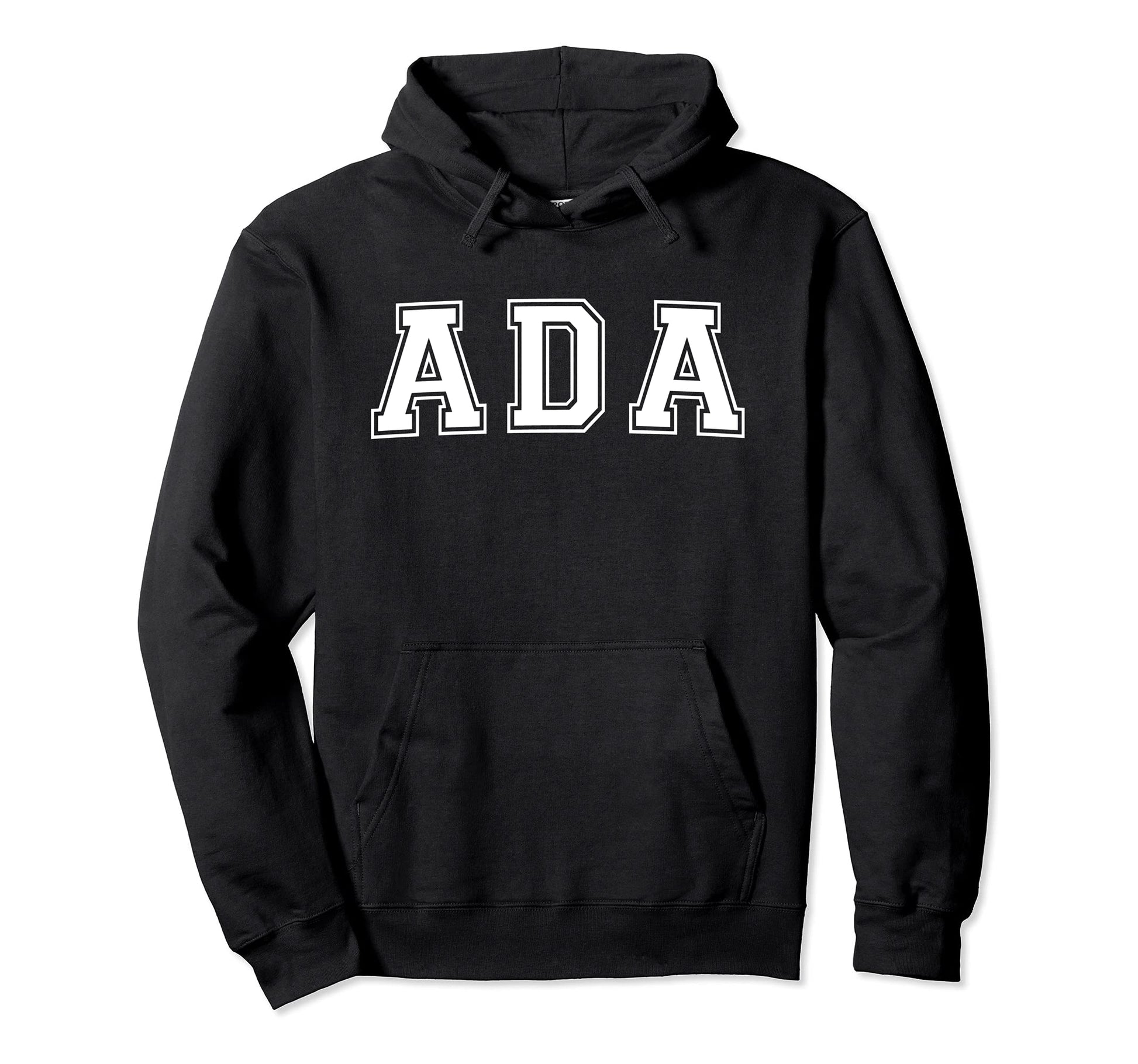 Ada Ok Oklahoma Usa Sports Varsity Hoodie - Streetwear Style Men Women - T-Shirt, Sweatshirt, Hoodie