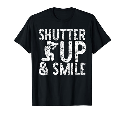 Photo Camera Photographer Flash People T-Shirt - Aesthetic Graphic Unisex - T-Shirt, Sweatshirt, Hoodie