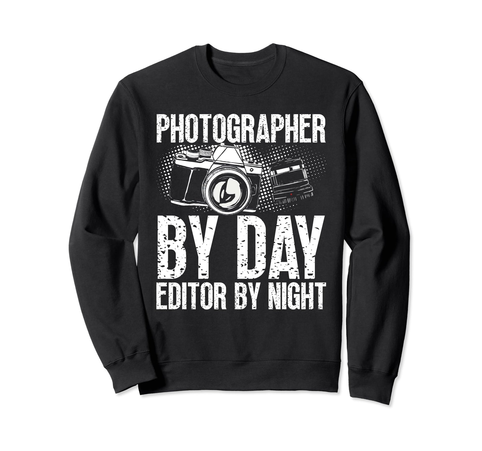 Photo Camera Photographer Flash Sweatshirt - Casual Everyday Wear Unisex - T-Shirt, Sweatshirt, Hoodie