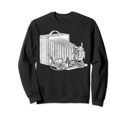 Old Time Camera Turn Century Sweatshirt - Casual Everyday Wear Men Women - T-Shirt, Sweatshirt, Hoodie