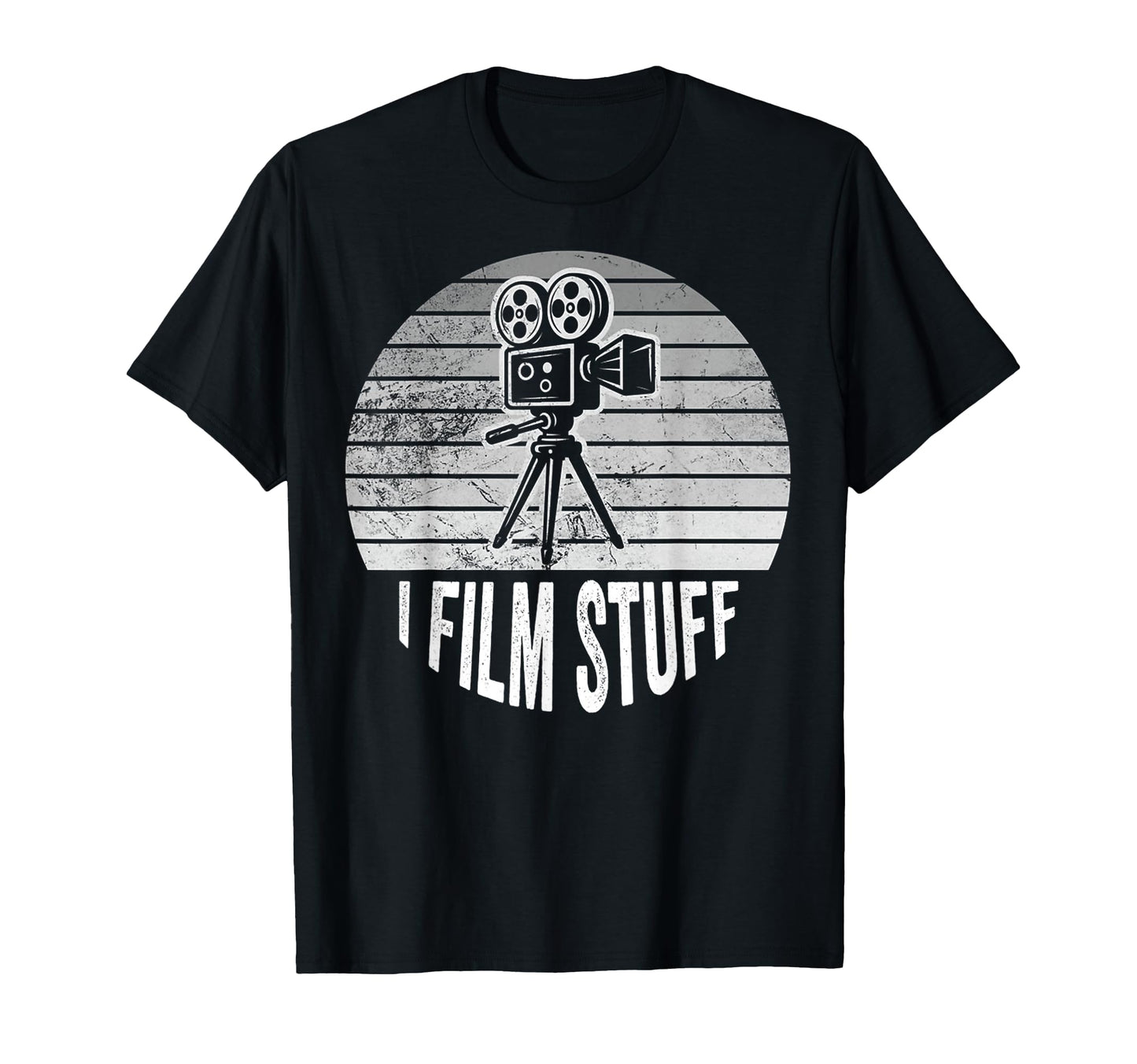 I Film Stuff Movie Camera T-Shirt - Graphic Print for Adults - T-Shirt, Sweatshirt, Hoodie