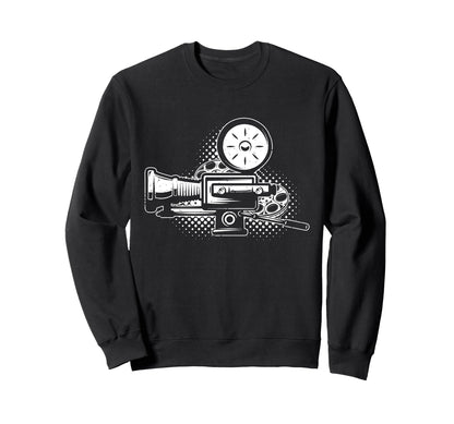 Photography Lover Camara Old School Sweatshirt - Trendy Graphic Unisex - T-Shirt, Sweatshirt, Hoodie