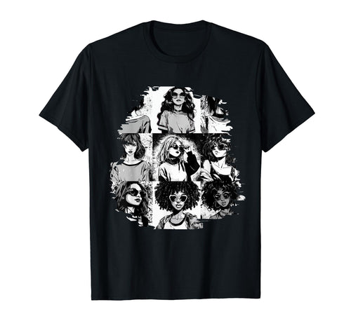 90S Grunge Anime Mens And Womens T-Shirt - Trendy Graphic for Adults - T-Shirt, Sweatshirt, Hoodie