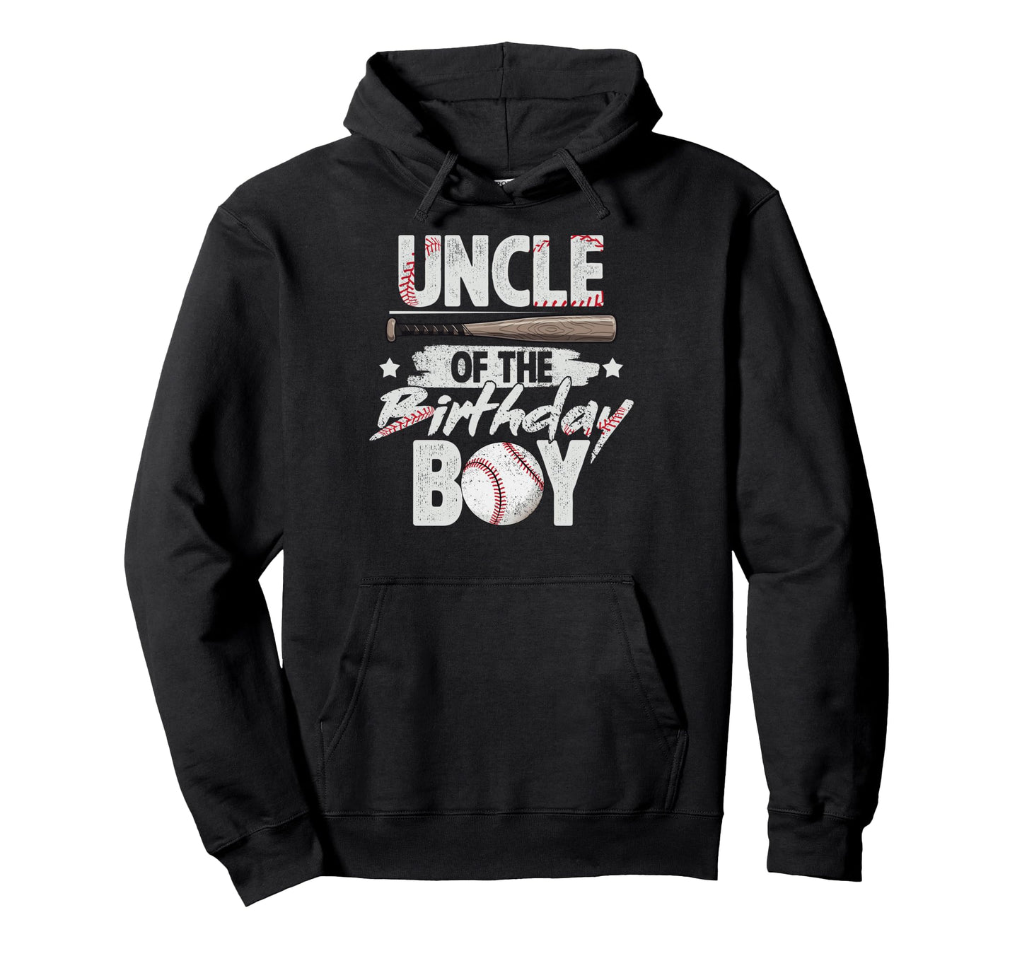 Uncle Birthday Matching Baseball Hoodie - Minimalist Print for Adults - T-Shirt, Sweatshirt, Hoodie
