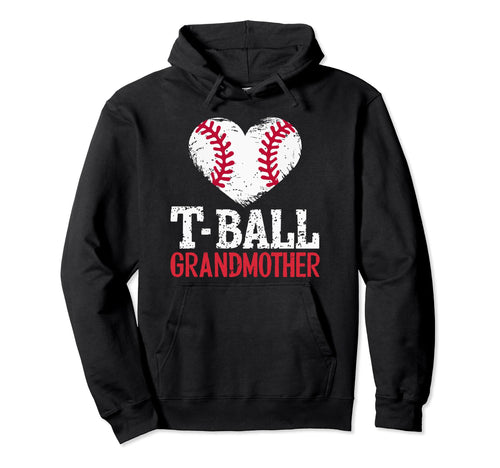 Baseball Grandma Grandmother Granny Hoodie - Minimalist Print Men Women - T-Shirt, Sweatshirt, Hoodie