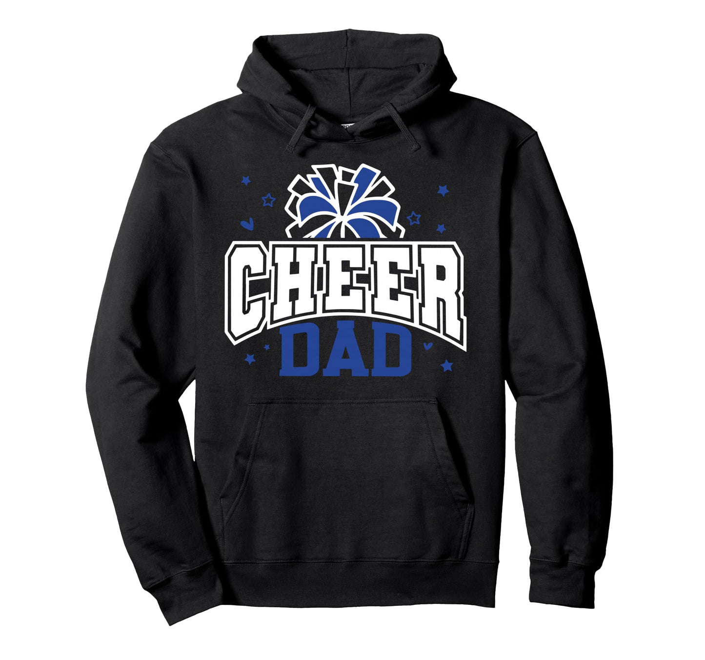Cheer Dad Cheerleader Cheerleading Game Day Hoodie - Trendy Graphic Unisex - T-Shirt, Sweatshirt, Hoodie