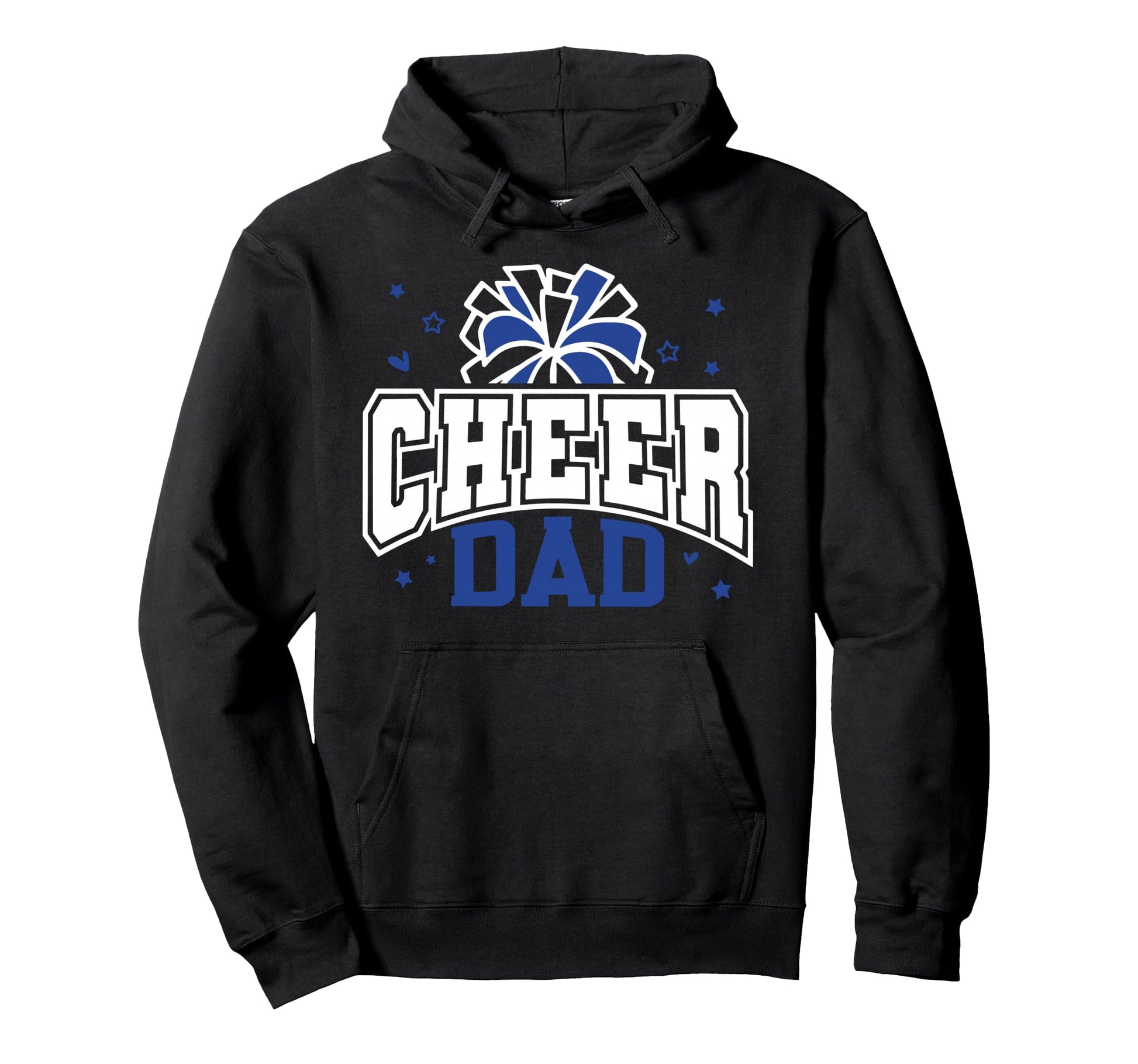 Cheer Dad Cheerleader Cheerleading Game Day Hoodie - Trendy Graphic Unisex - T-Shirt, Sweatshirt, Hoodie