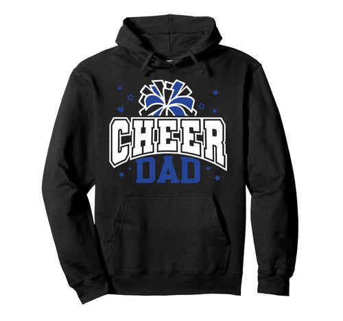Cheer Dad Cheerleader Cheerleading Game Day Hoodie - Trendy Graphic Unisex - T-Shirt, Sweatshirt, Hoodie