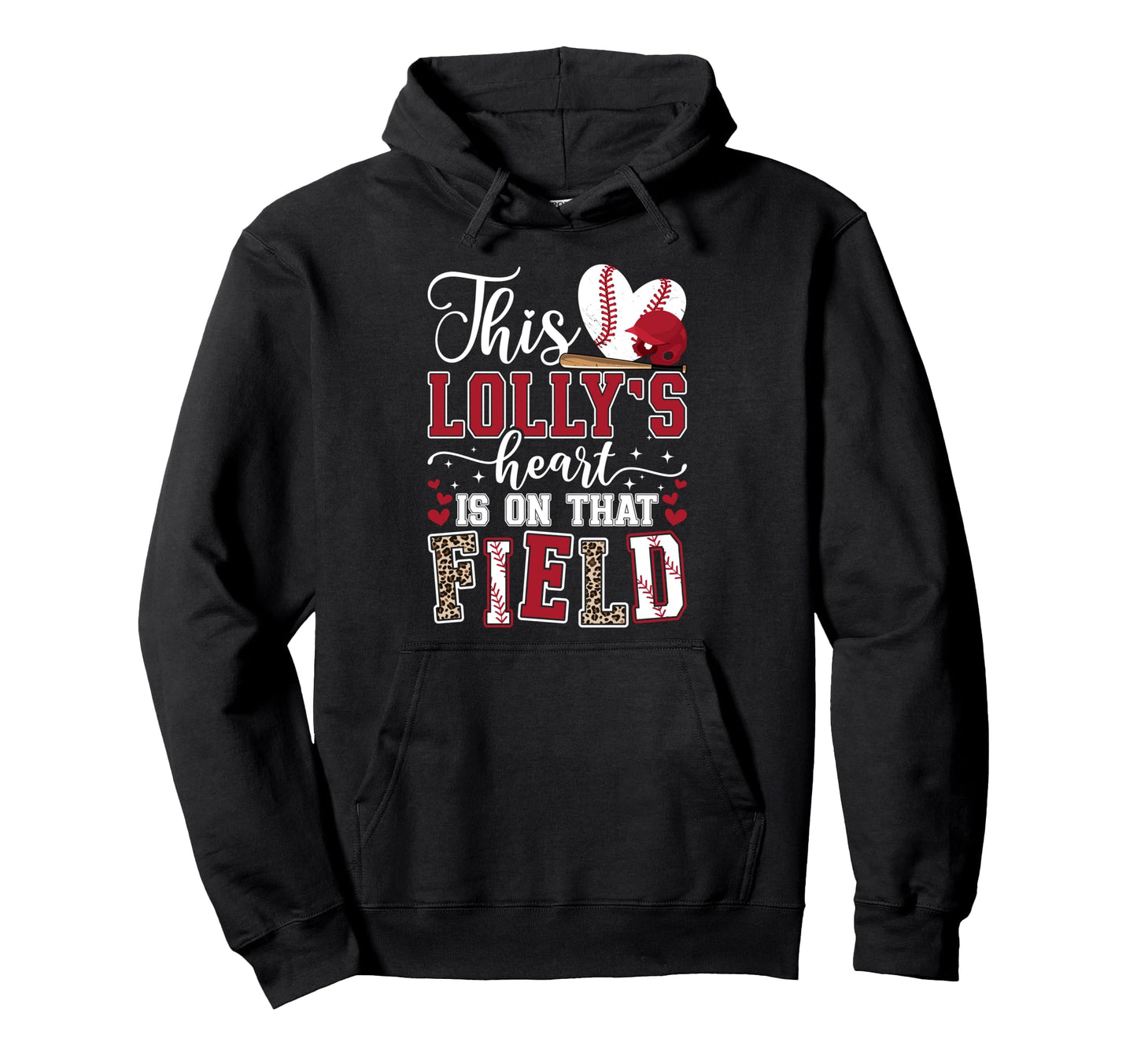 That Field Baseball Lolly Baseball Hoodie - Trendy Graphic Men Women - T-Shirt, Sweatshirt, Hoodie