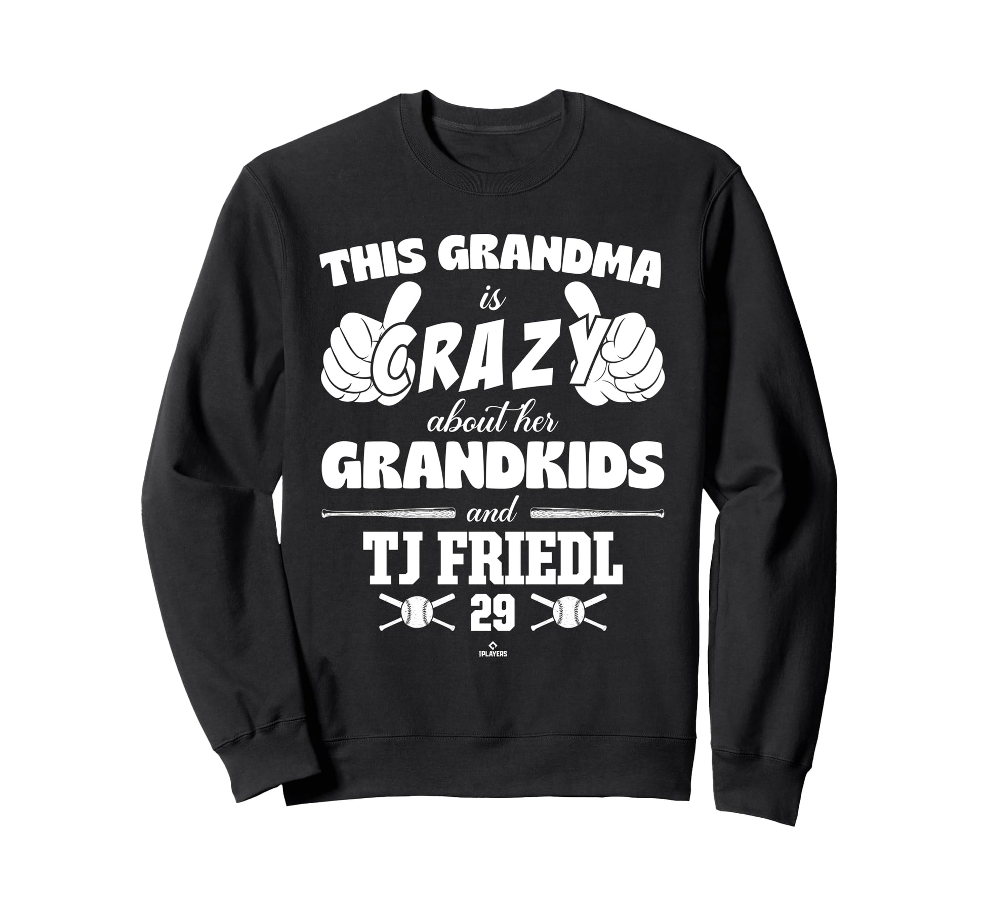 Grandma Crazy Tj Friedl Sweatshirt - Custom Art Print for Adults - T-Shirt, Sweatshirt, Hoodie