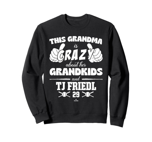 Grandma Crazy Tj Friedl Sweatshirt - Custom Art Print for Adults - T-Shirt, Sweatshirt, Hoodie