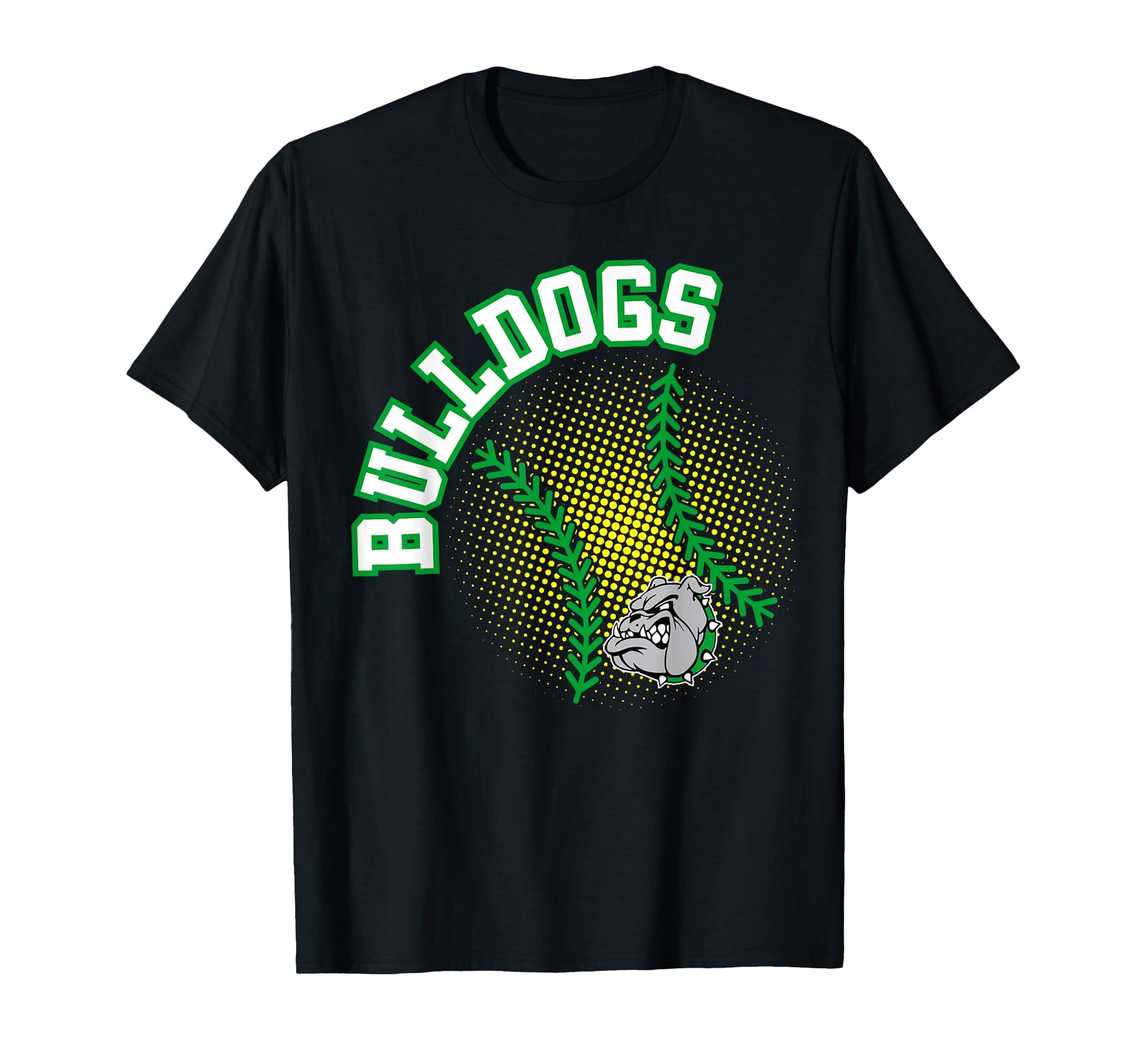 Bulldogs Softball Mom Game Day T-Shirt - Fun Novelty Design for Adults - T-Shirt, Sweatshirt, Hoodie