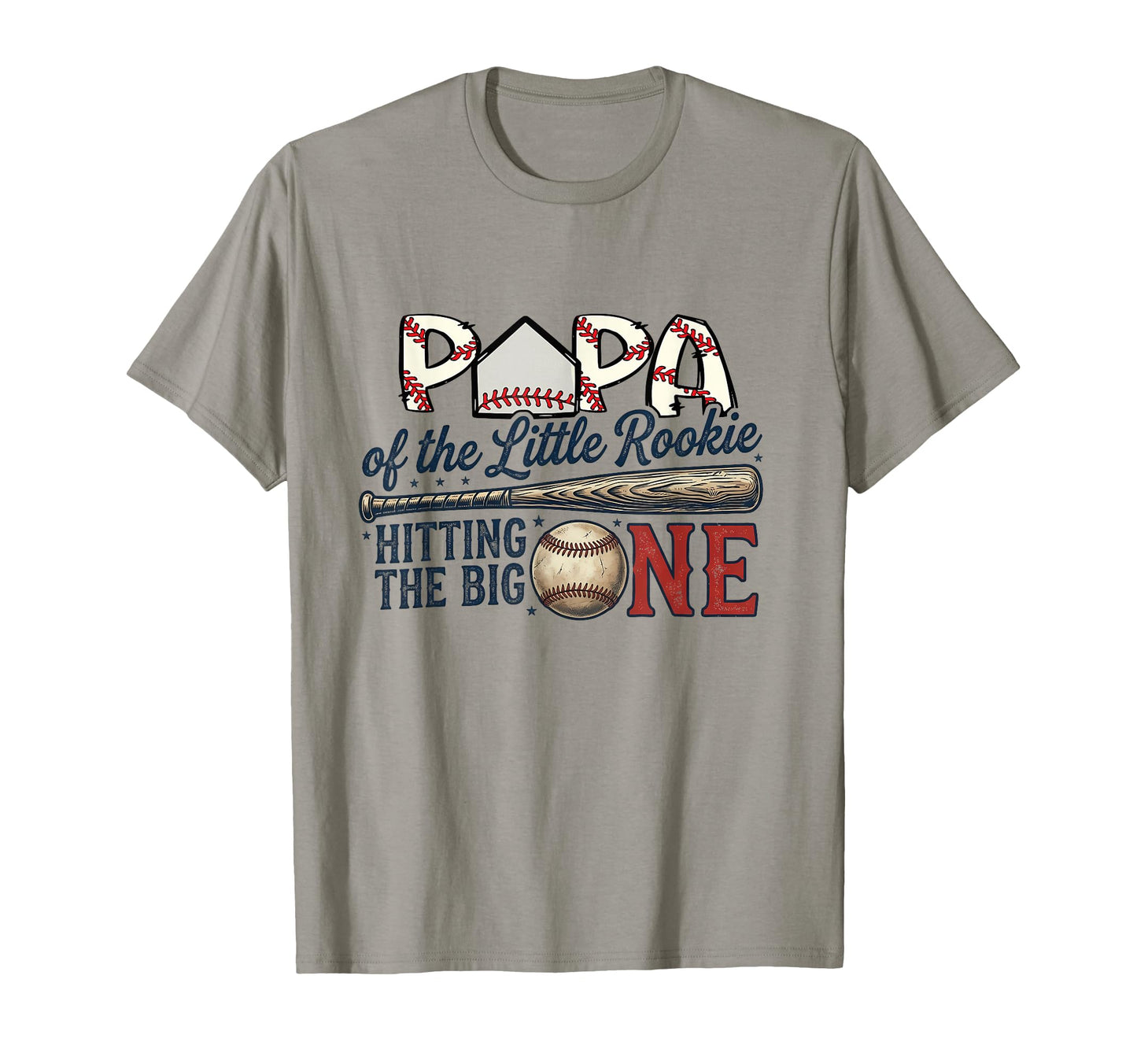Daddy Papa Lil Rookie 1St Birthday T-Shirt - Streetwear Style for Adults - T-Shirt, Sweatshirt, Hoodie