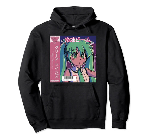 Vaporwave Anime Aesthetic 80S Hoodie - Streetwear Style Men Women - T-Shirt, Sweatshirt, Hoodie