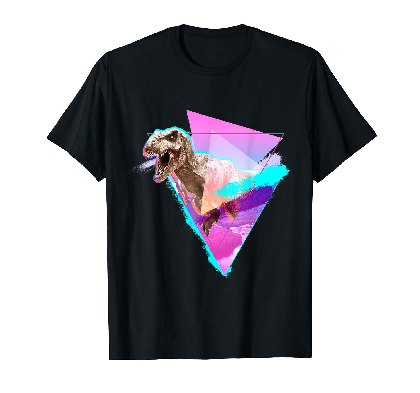 Vaporwave T Rex Tyrannosaurus Rex 80S T-Shirt - Graphic Print for Adults - T-Shirt, Sweatshirt, Hoodie