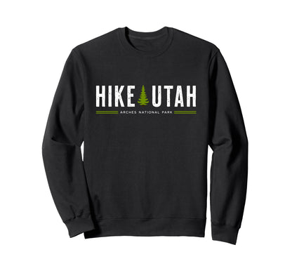Utah Arches National Park Hike Tree Sweatshirt - Unique Graphic for Adults - T-Shirt, Sweatshirt, Hoodie