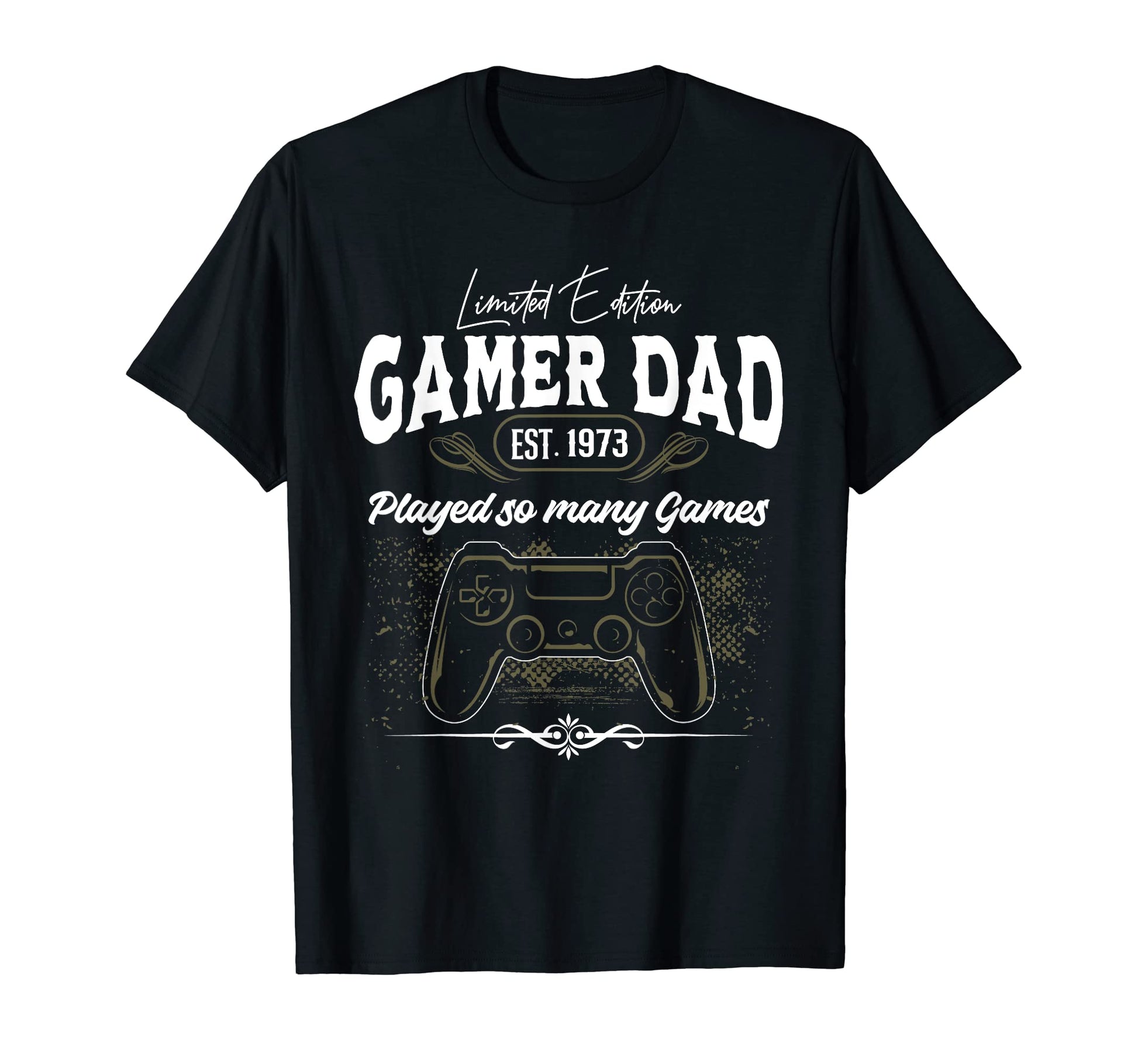 Gamer Dad Fathers Day Tribute Since T-Shirt - Unique Graphic for Adults - T-Shirt, Sweatshirt, Hoodie