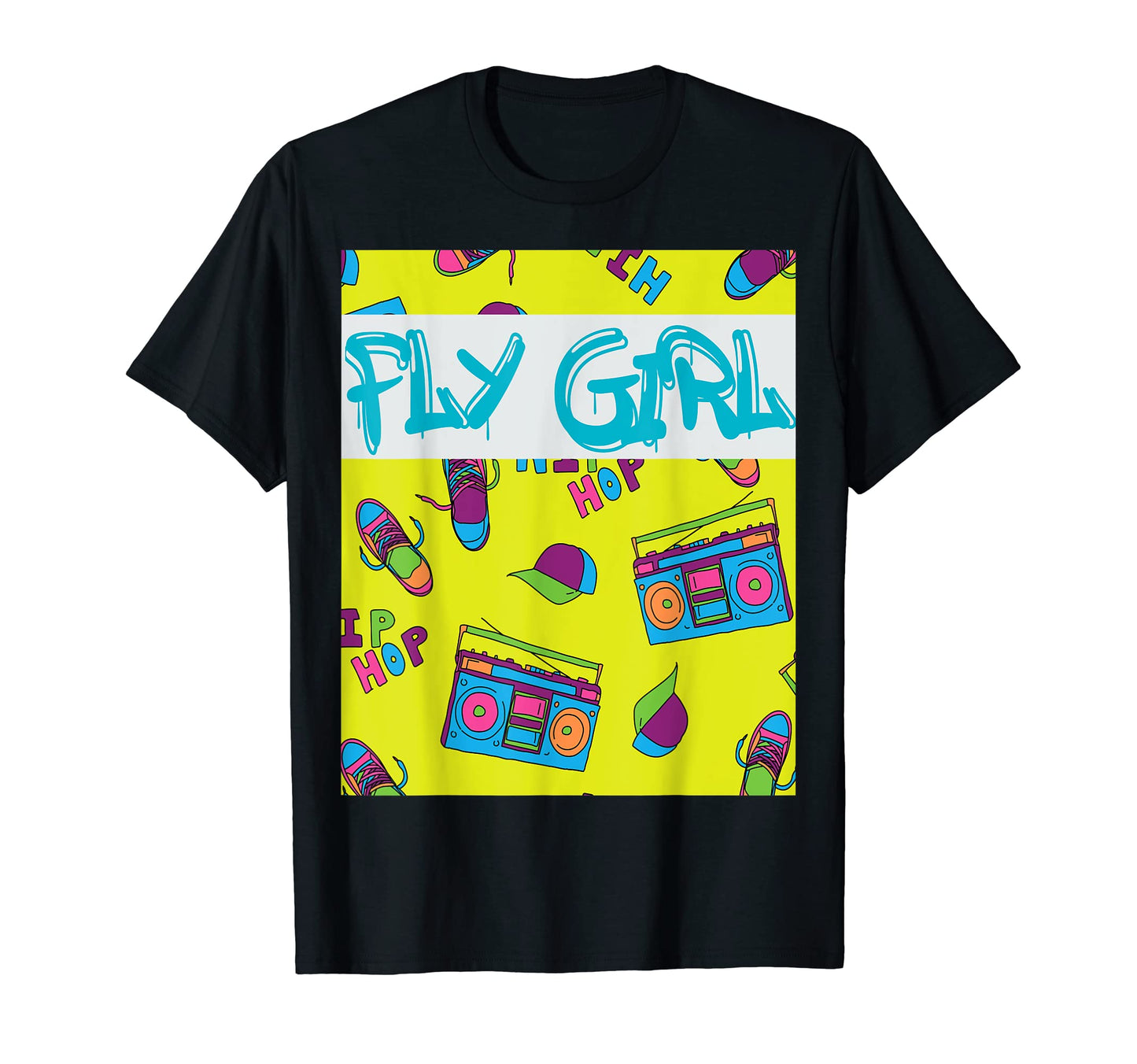 Fly 80S 90S B Old School Hip Hop T-Shirt - Aesthetic Graphic Men Women - T-Shirt, Sweatshirt, Hoodie