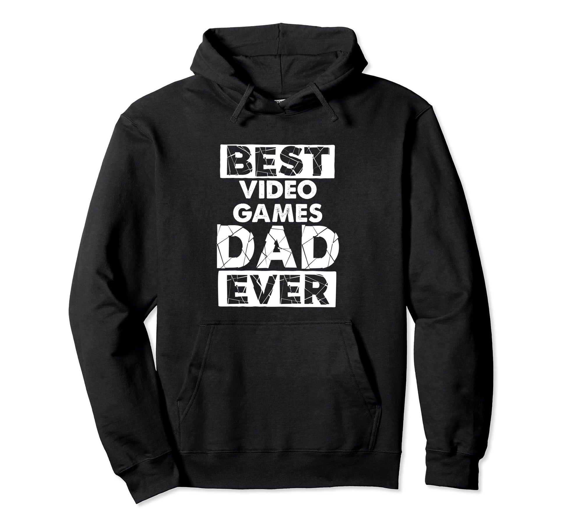 Funny Video Games Dad Best Video Games Hoodie - Graphic Print for Adults - T-Shirt, Sweatshirt, Hoodie