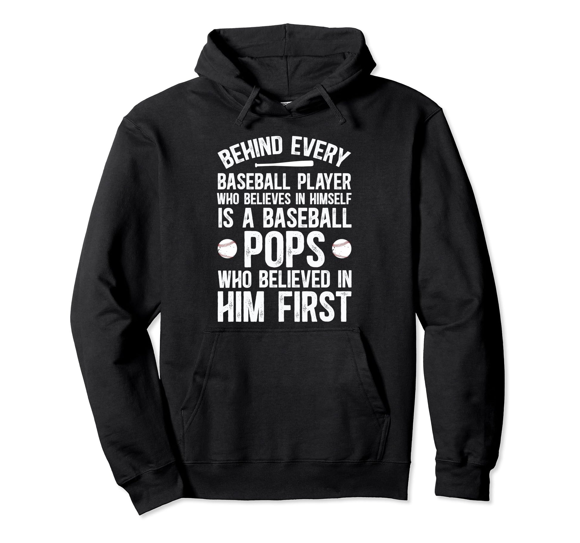 Baseball Pops Who Believed Pops Baseball Hoodie - Graphic Print Unisex - T-Shirt, Sweatshirt, Hoodie