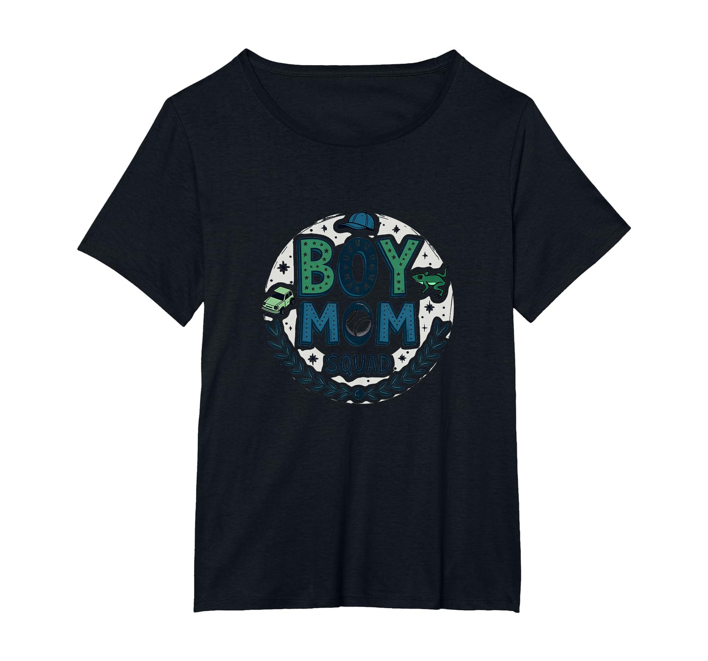 Mom Squad Proud Mama Baseball Cap T-Shirt - Aesthetic Graphic Men Women - T-Shirt, Sweatshirt, Hoodie