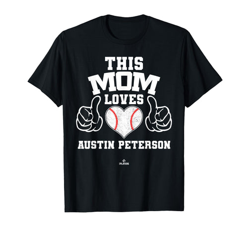 This Mom Loves Austin Peterson Prospect T-Shirt - Minimalist Print Unisex - T-Shirt, Sweatshirt, Hoodie