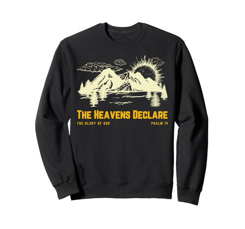 Boho Christian Camping Mountains Sweatshirt - Streetwear Style Men Women - T-Shirt, Sweatshirt, Hoodie