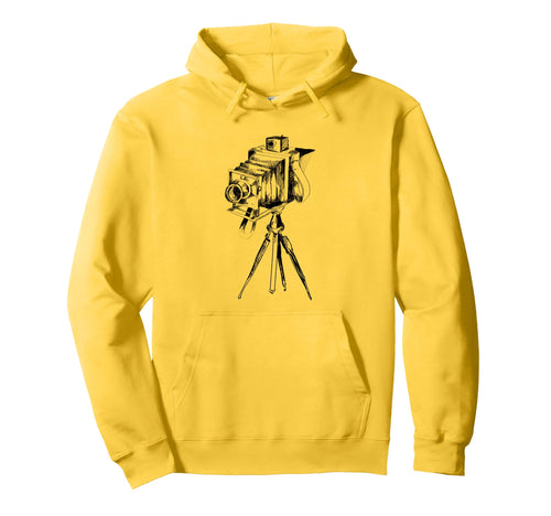 Photography Lovers Camera Hoodie - Fun Novelty Design for Adults - T-Shirt, Sweatshirt, Hoodie