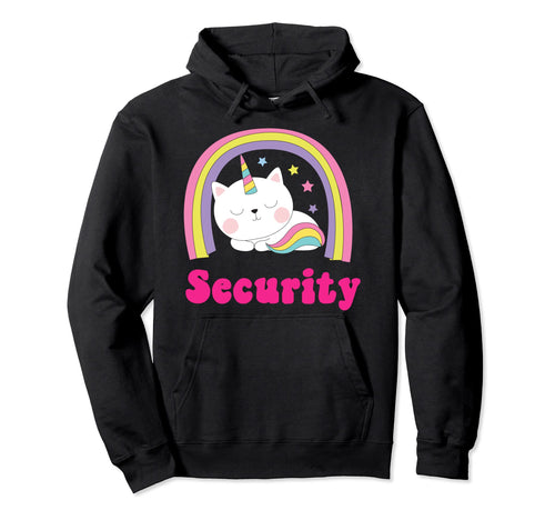 Security Shirts Sarcastic Rainbow Hoodie - Fun Novelty Design for Adults - T-Shirt, Sweatshirt, Hoodie