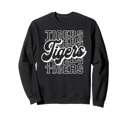 Tigers Sports Mascot Tigers Team Sweatshirt - Unique Graphic for Adults - T-Shirt, Sweatshirt, Hoodie