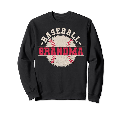 Grandma Grandson Baseball Grandma Sweatshirt - Trendy Graphic for Adults - T-Shirt, Sweatshirt, Hoodie