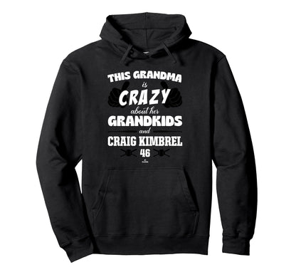 Grandma Crazy Craig Kimbrel Baltimore Hoodie - Minimalist Print Unisex - T-Shirt, Sweatshirt, Hoodie