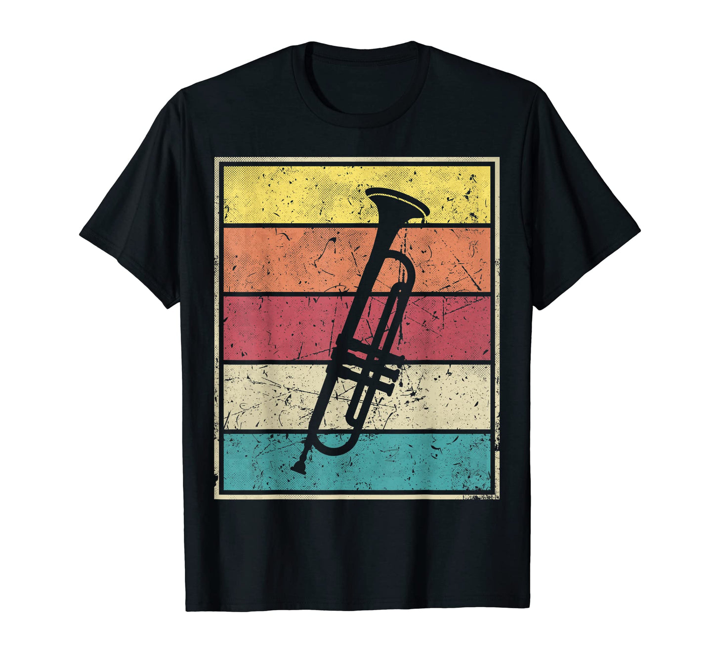 Trumpet Stripes T-Shirt - Casual Everyday Wear Men Women - T-Shirt, Sweatshirt, Hoodie