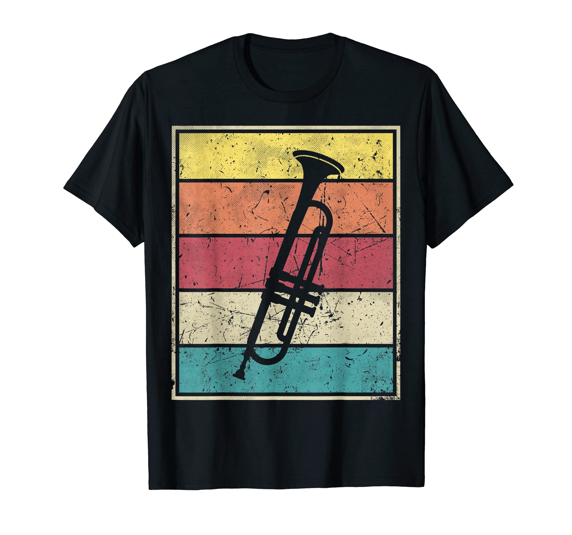Trumpet Stripes T-Shirt - Casual Everyday Wear Men Women - T-Shirt, Sweatshirt, Hoodie