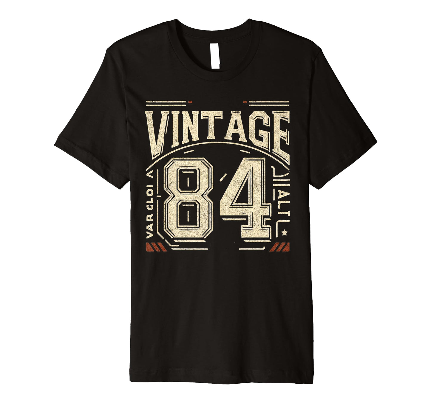 1984 Birthday 84 Born 1984 Typography T-Shirt - Minimalist Print Men Women - T-Shirt, Sweatshirt, Hoodie