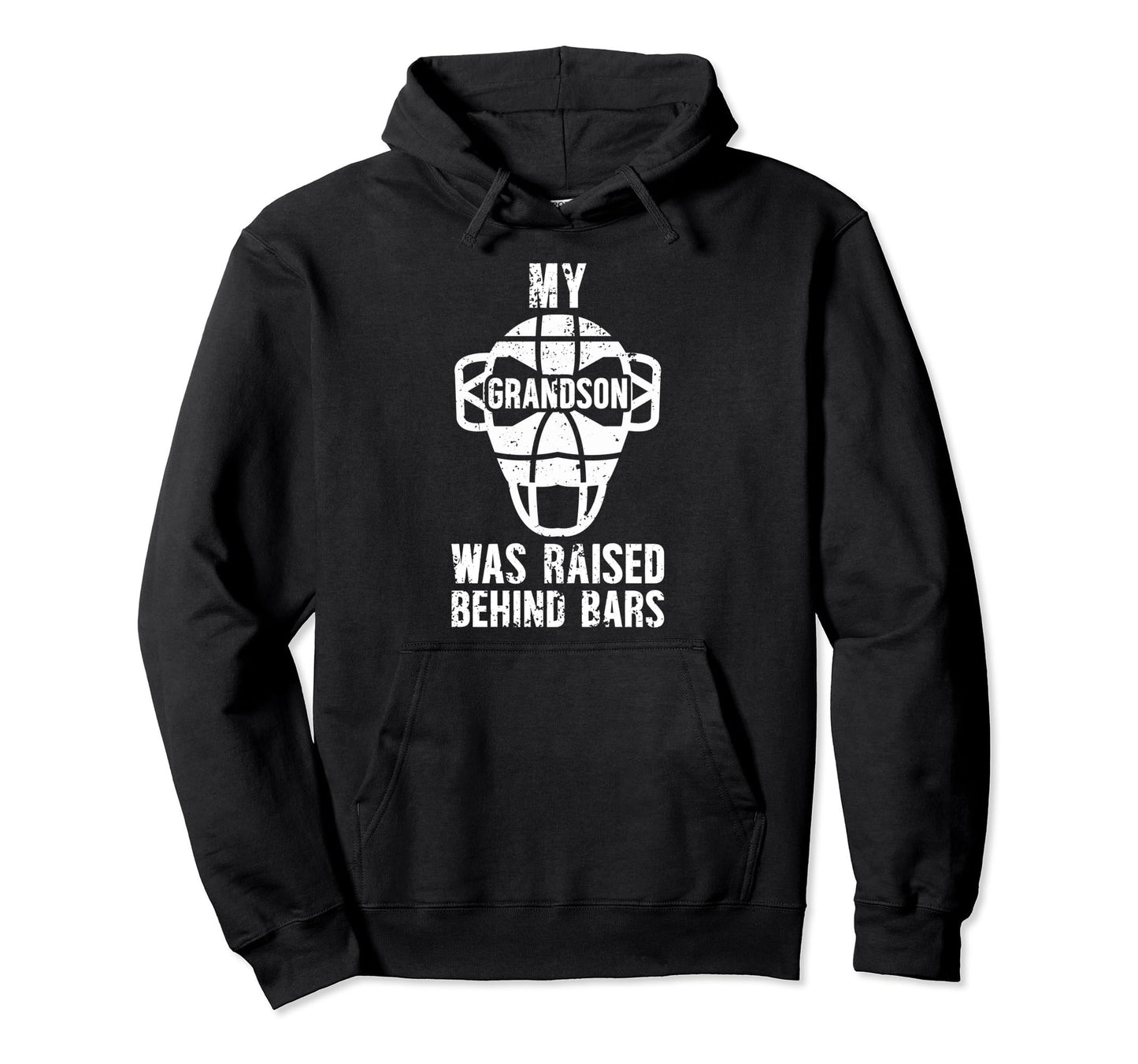 Proud Baseball Catcher Grandma Baseball Hoodie - Trendy Graphic Unisex - T-Shirt, Sweatshirt, Hoodie