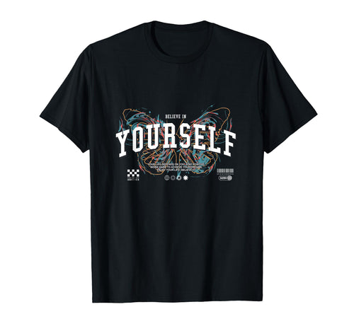 Butterfly Yourself Y2K Grunge T-Shirt - Novelty Apparel for Adults - T-Shirt, Sweatshirt, Hoodie