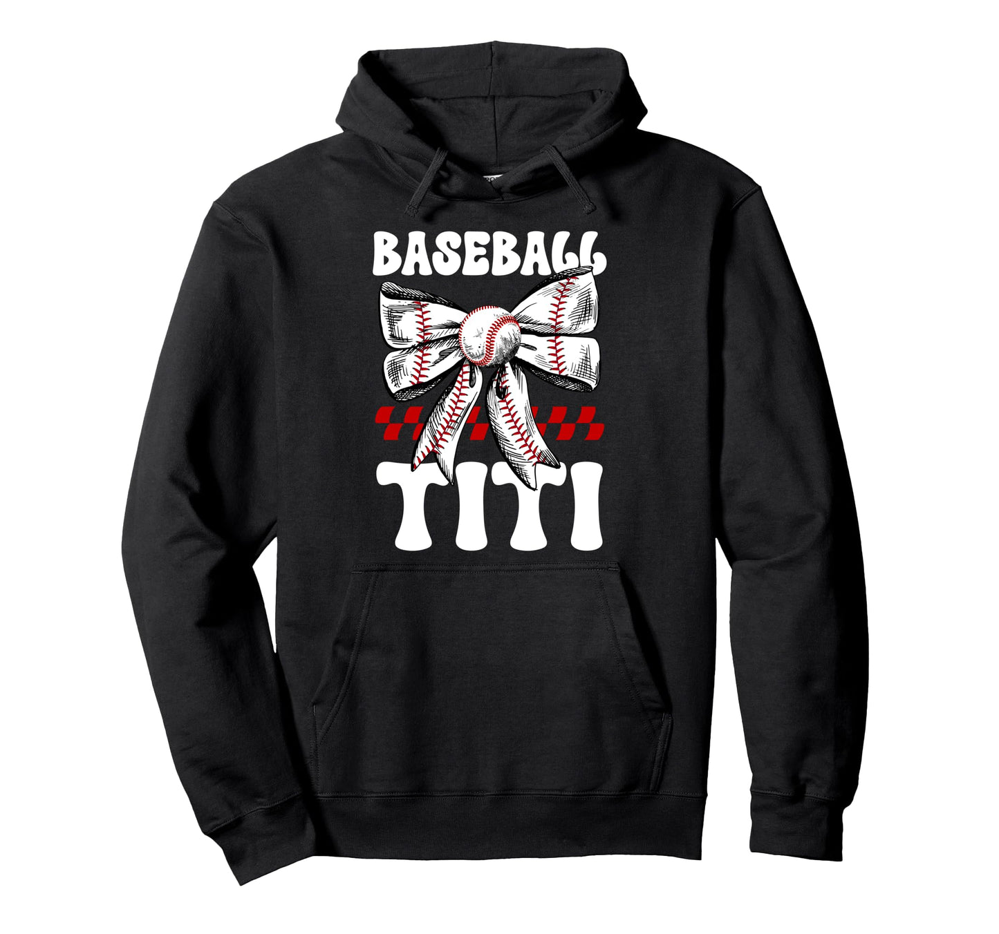 Baseball Titi Coquette Titi Baseball Hoodie - Graphic Print for Adults - T-Shirt, Sweatshirt, Hoodie
