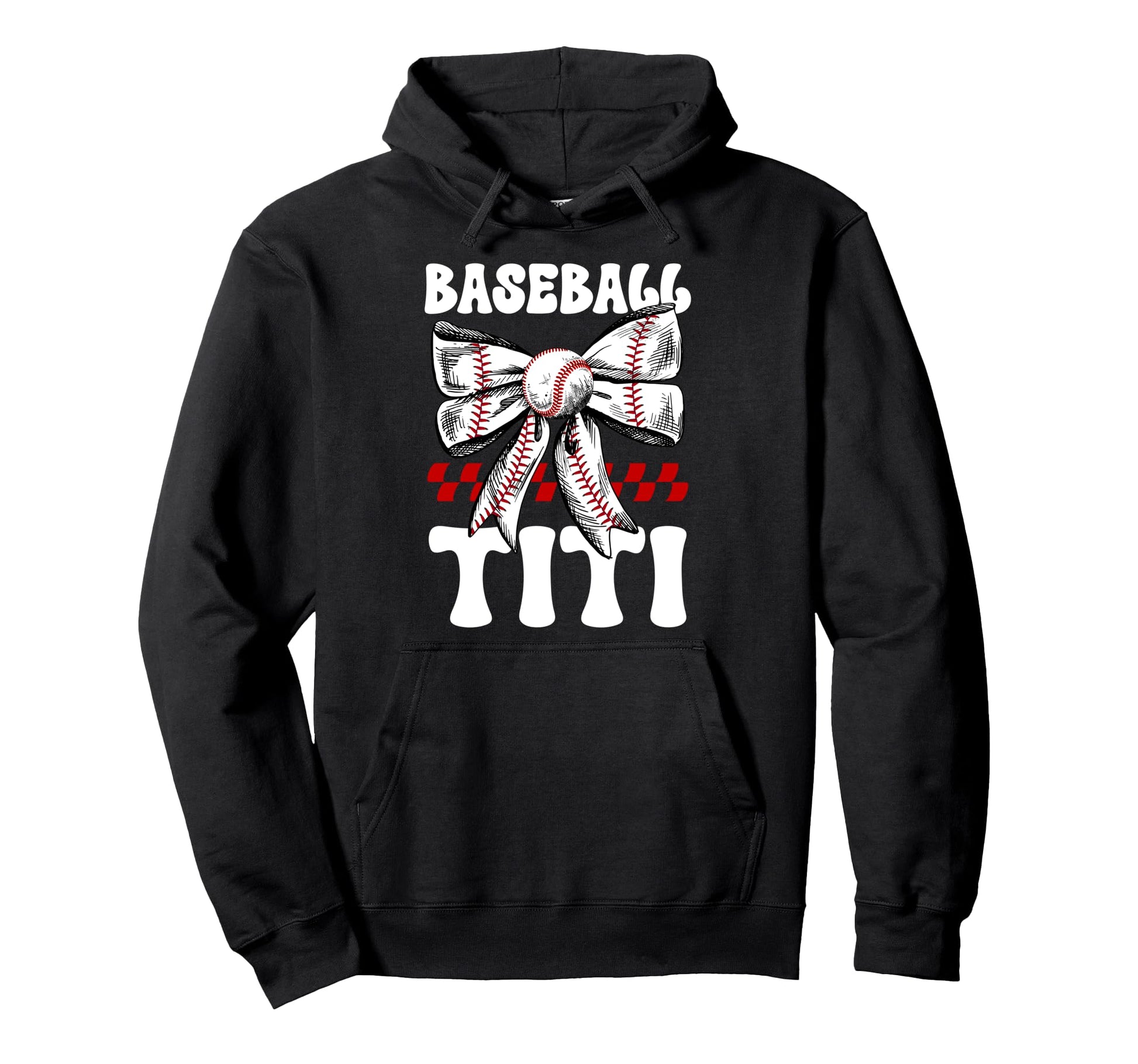 Baseball Titi Coquette Titi Baseball Hoodie - Graphic Print for Adults - T-Shirt, Sweatshirt, Hoodie
