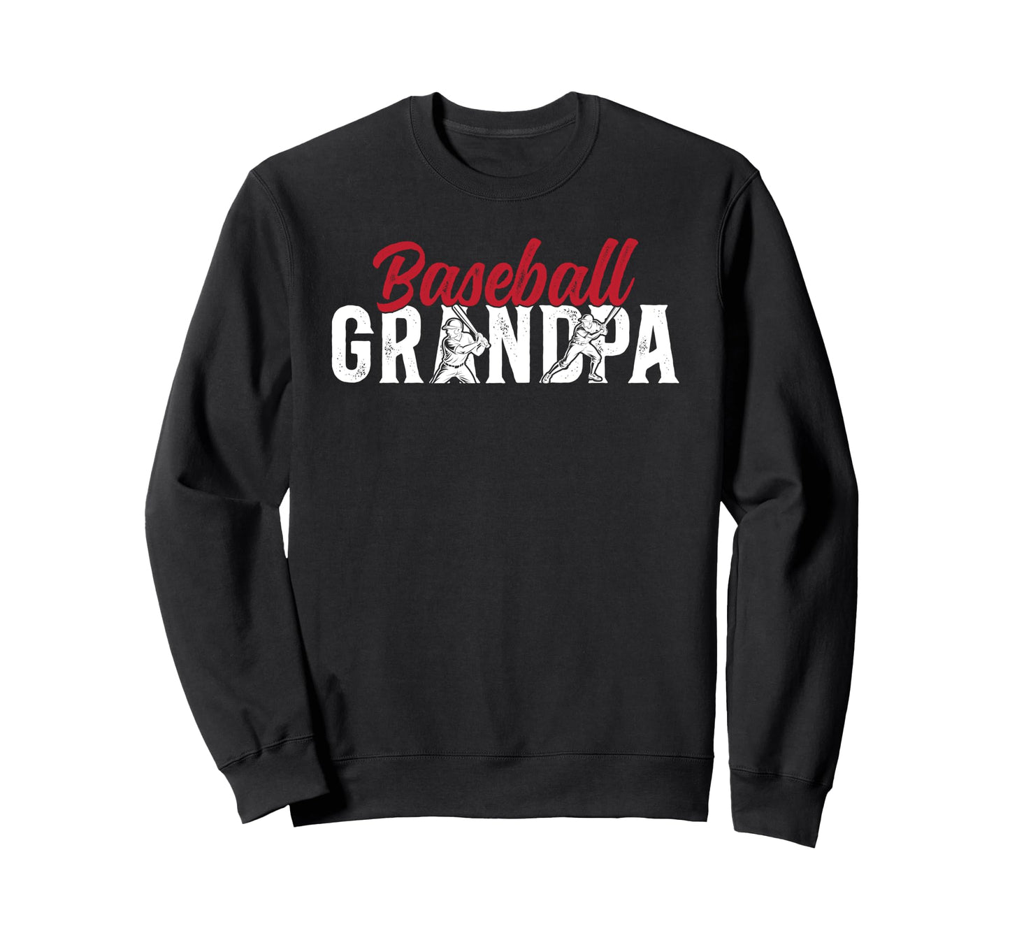 Baseball Grandpa Baseball Player Grandpa Sweatshirt - Unique Graphic Unisex - T-Shirt, Sweatshirt, Hoodie