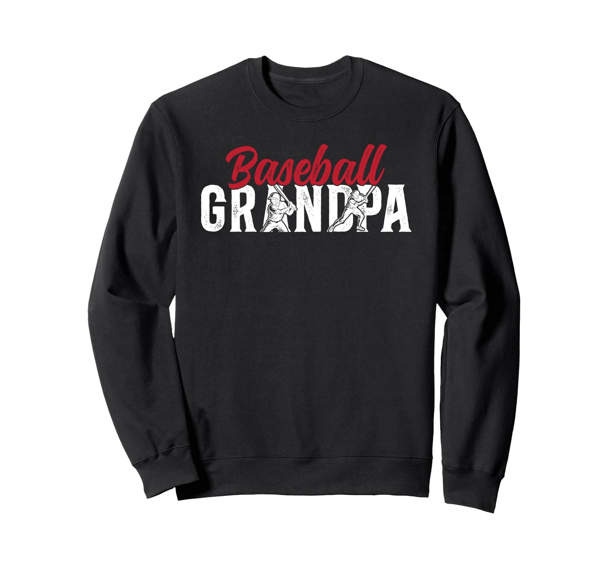 Baseball Grandpa Baseball Player Grandpa Sweatshirt - Unique Graphic Unisex - T-Shirt, Sweatshirt, Hoodie