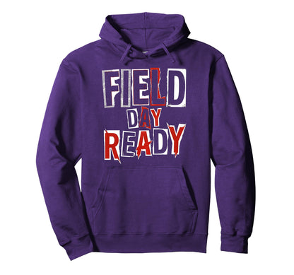 Field Day Ready Soccer Mom Hoodie - Unique Graphic for Adults - T-Shirt, Sweatshirt, Hoodie