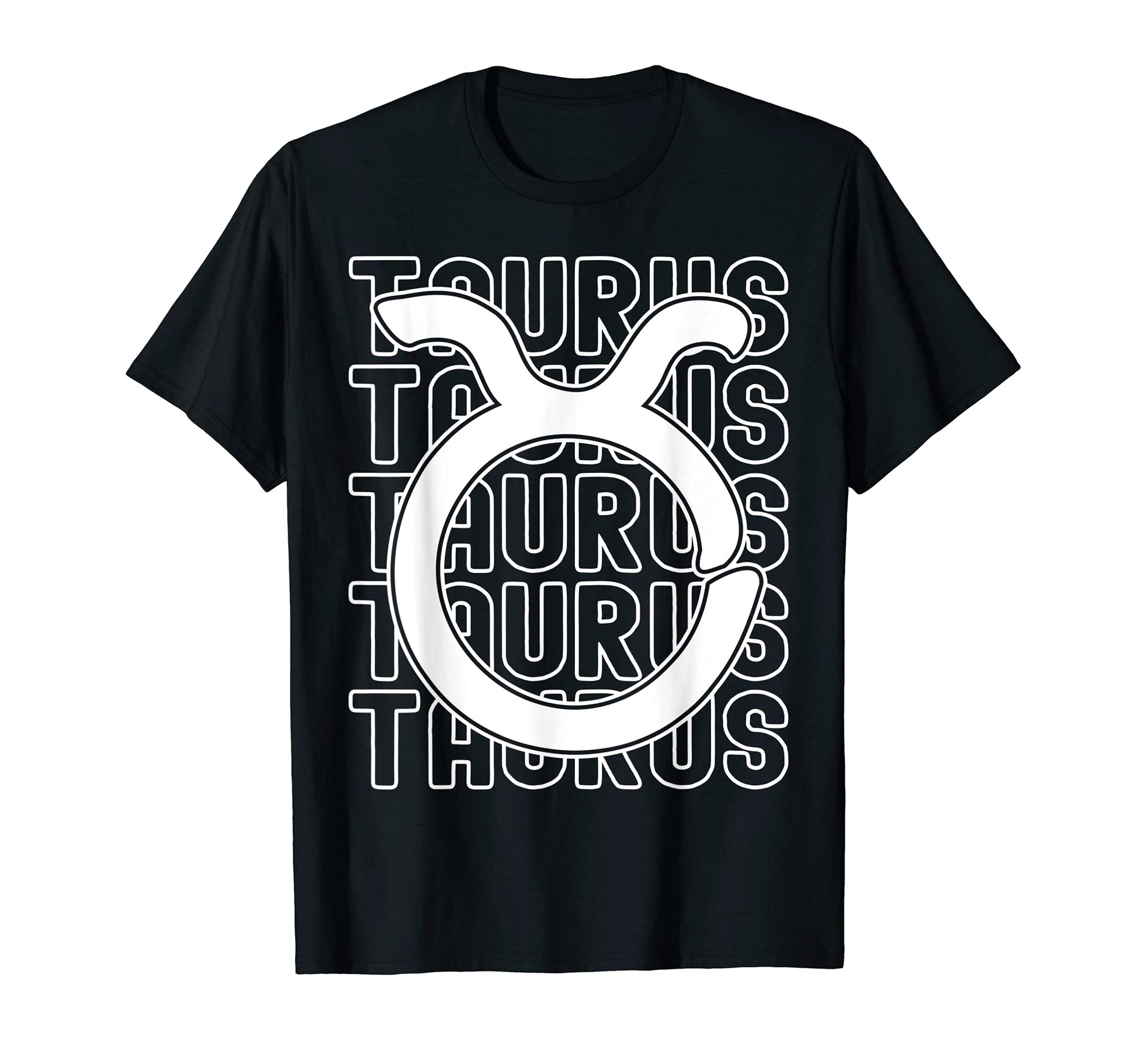 Taurus Zodiac Sign Typography Astrology T-Shirt - Trendy Graphic for Adults - T-Shirt, Sweatshirt, Hoodie