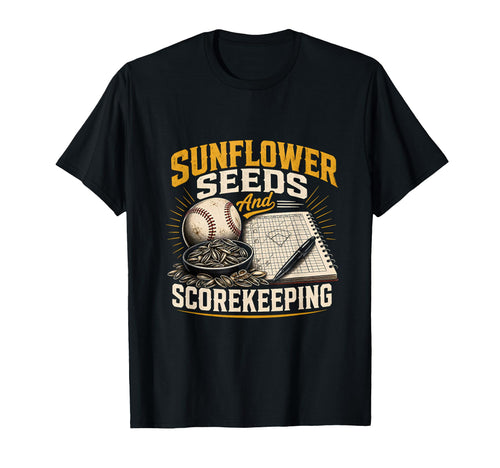 Funny Baseball Sunflower Seeds Joke T-Shirt - Fun Novelty Design Unisex - T-Shirt, Sweatshirt, Hoodie