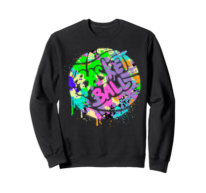 Basketball Player Fan Dad Sweatshirt - Casual Everyday Wear for Adults - T-Shirt, Sweatshirt, Hoodie
