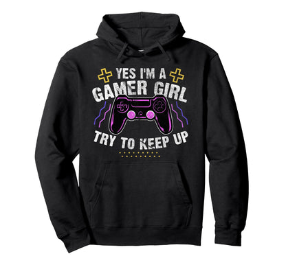 Gamer Video Game Player Gaming Gift Hoodie - Novelty Apparel for Adults - T-Shirt, Sweatshirt, Hoodie